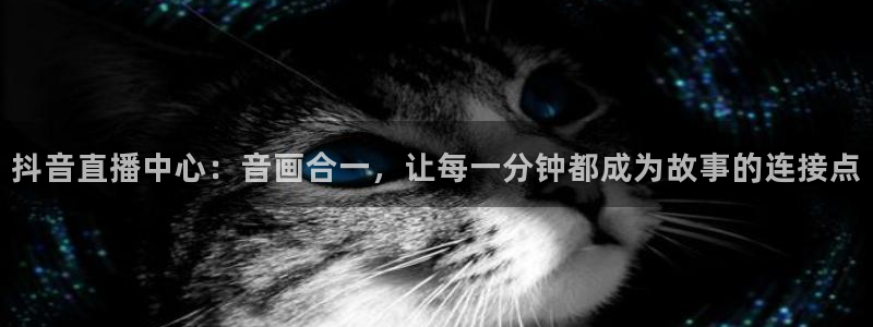 nba833直播免费观看直播在线：抖音直播中心：音画合一，让每一分钟都成为故事的连接点