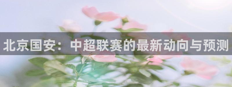833体育在线直播：北京国安：中超联赛的最新动向与预测